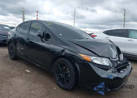 2012 Honda Civic Ex из США, поврежденный, VIN 19XFB2F8XCE368050